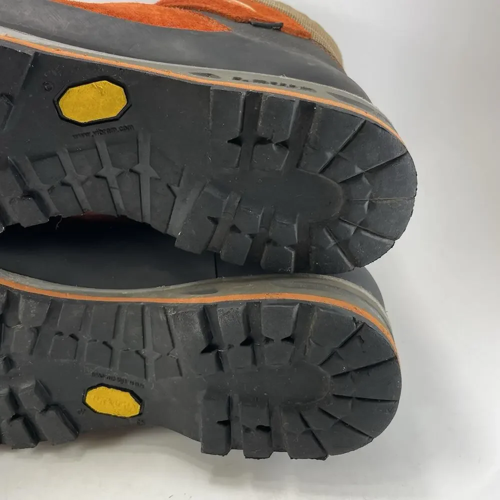 Lowa Cevedale Pro GTX Boots Mens Size 8/41 Orange Black Mountaineering Hiking